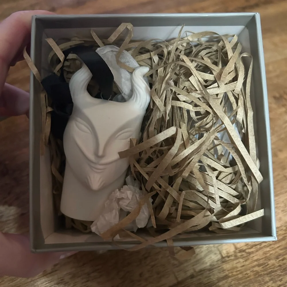 Jonathan Adler Gold and Gray Ornament Box